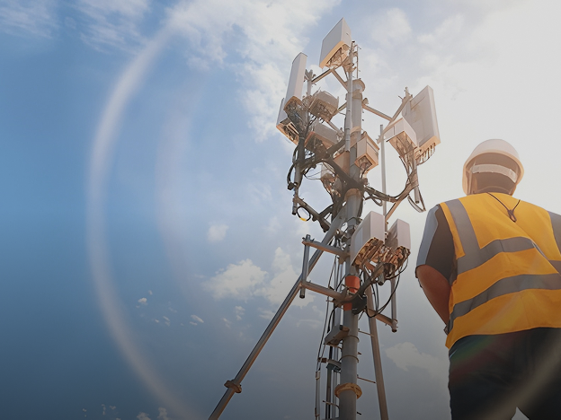 Terrestrial telecom network